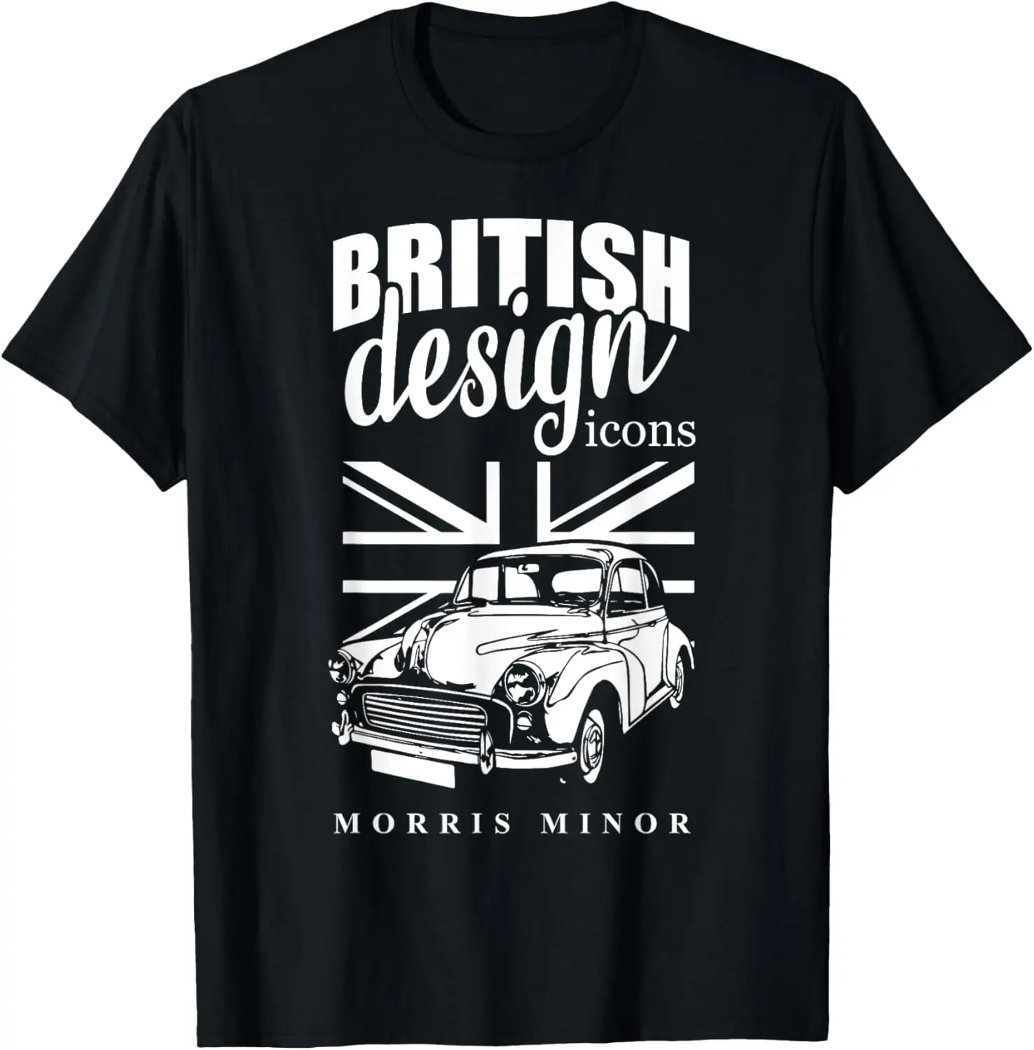 British Classic Car 'Moggy' Morris Minor T-Shirt