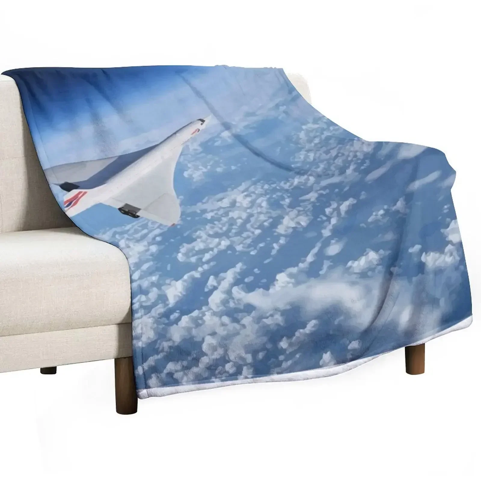 

Concorde Earth Curvature Throw Blanket wednesday Luxury Brand Blankets