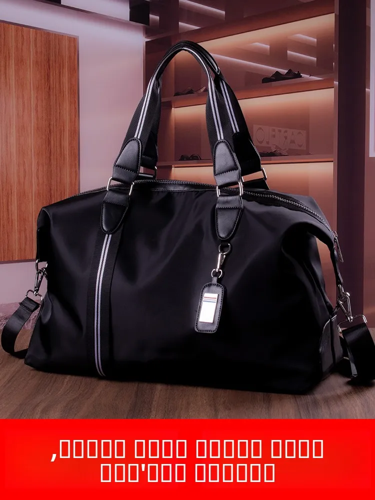 

Casual Canvas Men's Travel Bag Large Capaci Single oulder Slant Cross Bag ort Trip Busin Bag Ox Cloth Lage Bag