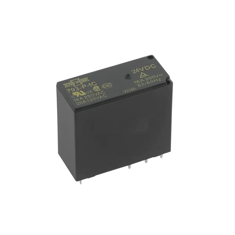 New  Relays 10PCS 793-P-1C-5VDC 793-P-1C-12VDC 793-P-1C-24VDC  8Pin 16A 250VAC Relays