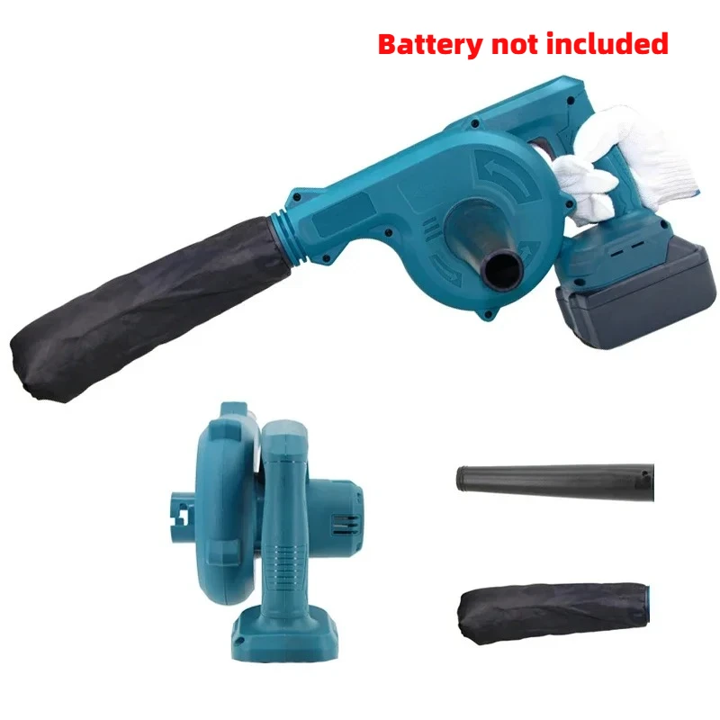 Para makita 18v bateria 2-em-1 ventilador de ar elétrico sem fio & sucção handheld folha computador coletor poeira mais limpo ferramentas elétricas