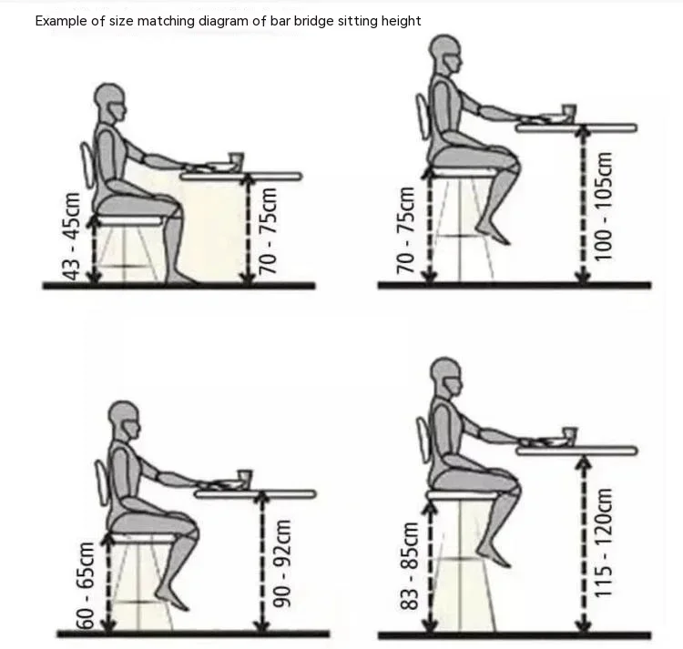 Wooden Modern Bar Chairs Nordic Kitchen Design Living Room Outdoor Bar Chairs Luxury Counter Height Barkrukken Furniture