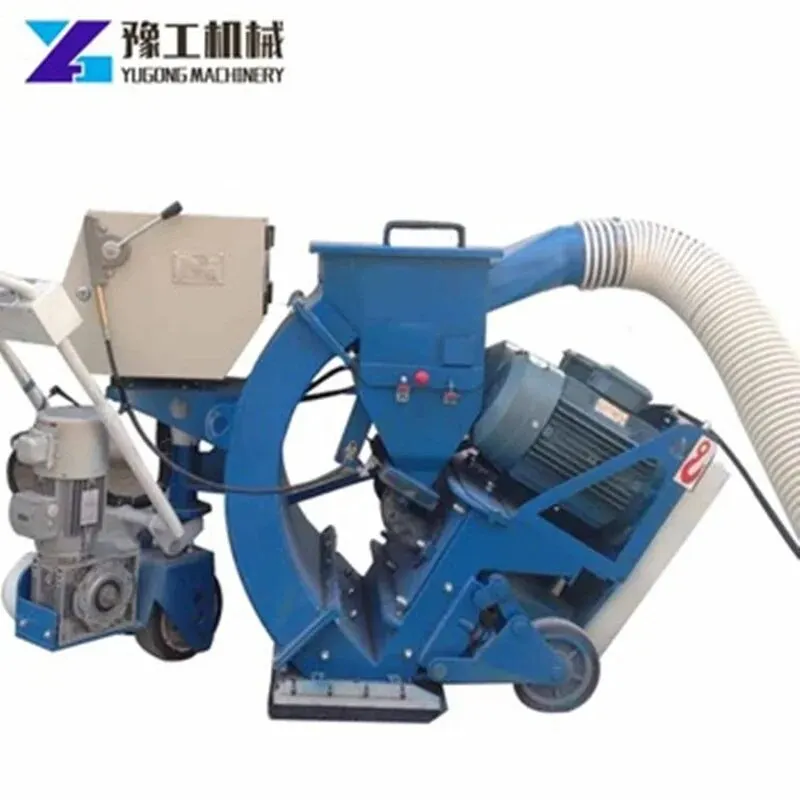 YUGONG Clean Warehouse Floor Road Surface Shot Blasting Machine Movable Road Floor Shot Blasting Machine for Concrete