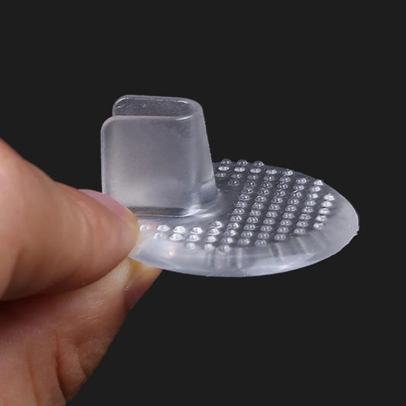 1Pair Soft Silicon Gel Kissen Pads Zehenschutz Tanga Sandalen Flop