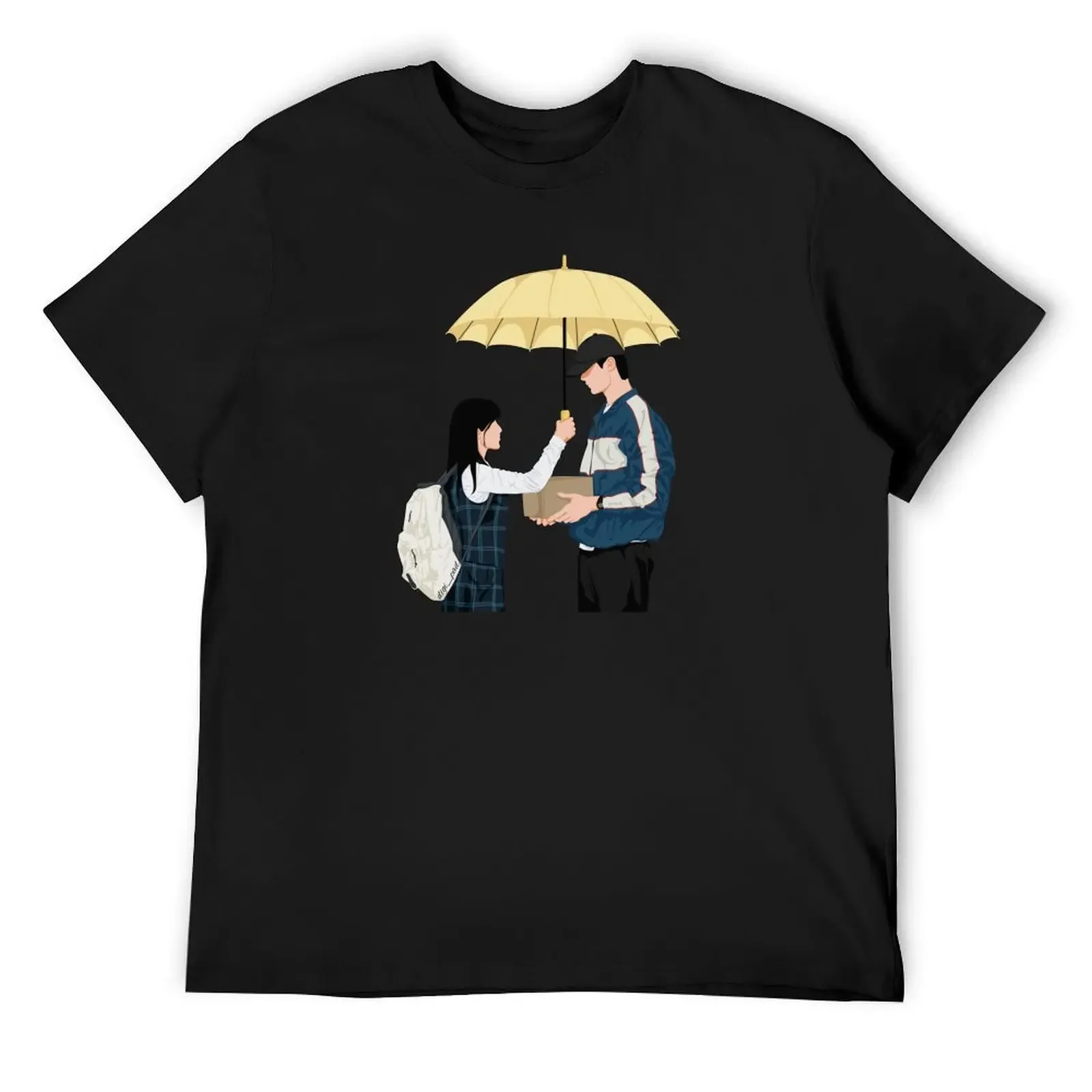 

Lovely runner T-Shirt vintage graphic tee oversized graphic tee quick drying sweat men tshirt