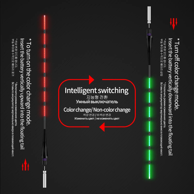 Flotador luminoso con sensor de gravedad eléctrico y cambio de color - imagen 4