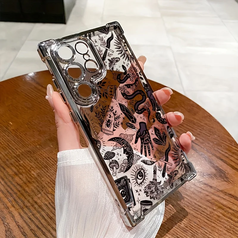 حافظة هاتف بنمط غامض لهاتف أبل 17 16 15 14 13 12 11Pro Max Plus Series #1