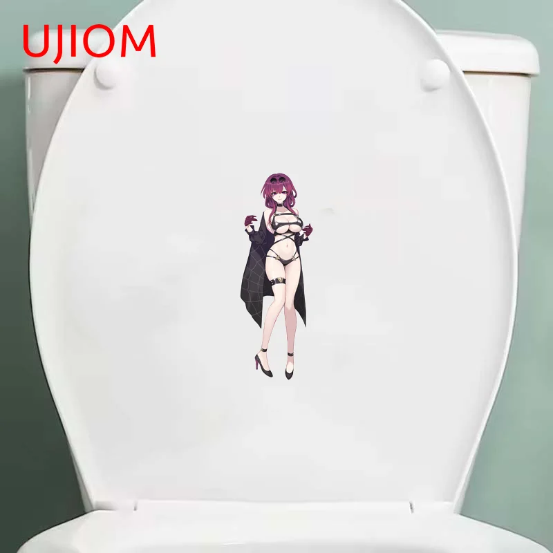 UJIOM مثير بيكيني الدائمة الموقف كافكا الجدار ملصق الإبداعية شخصية هونكاي ستار السكك الحديدية ملصق مائي خلفيات رائعة للأطفال #2