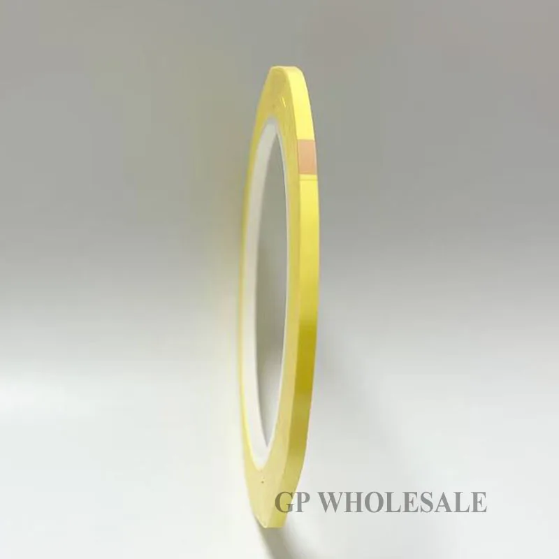2mm~5mm choose, 66meters/roll Single Adhesive Mylar Tape for Transformer, Coil, Motor Pack, Insulate , Yellow