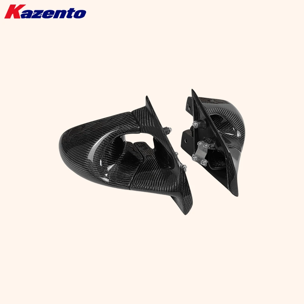 For Mitsubishi EVO 10 X CZ4A 07-16 (LHD Only) KZ Carbon Aero Mirror Replacement view 3