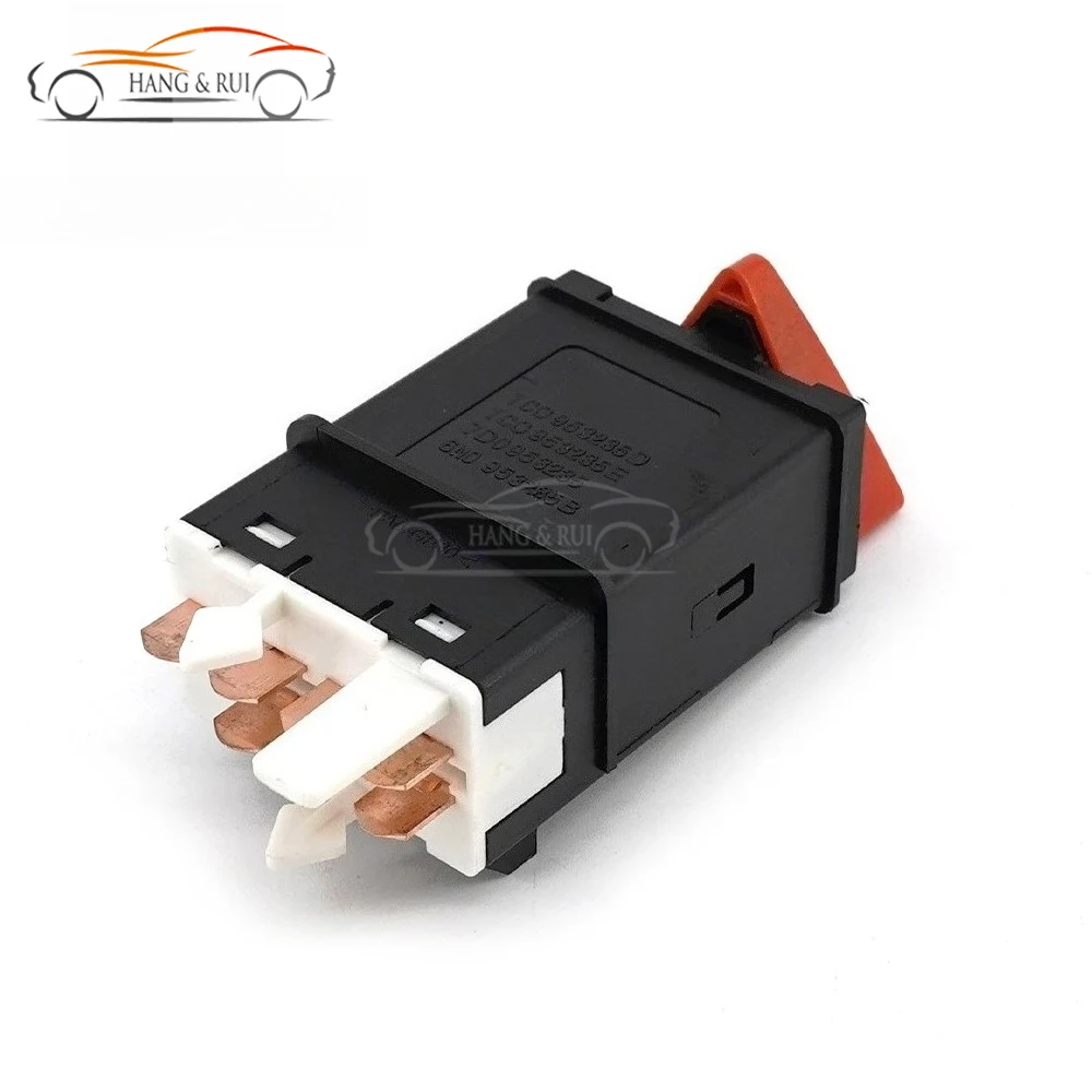 6N0953235 Flash Emergency Light Warning Hazard Light Switch 6N0953235 For Volkswagen VW Transporter Polo Classic Lupo 6N0953235B view 5
