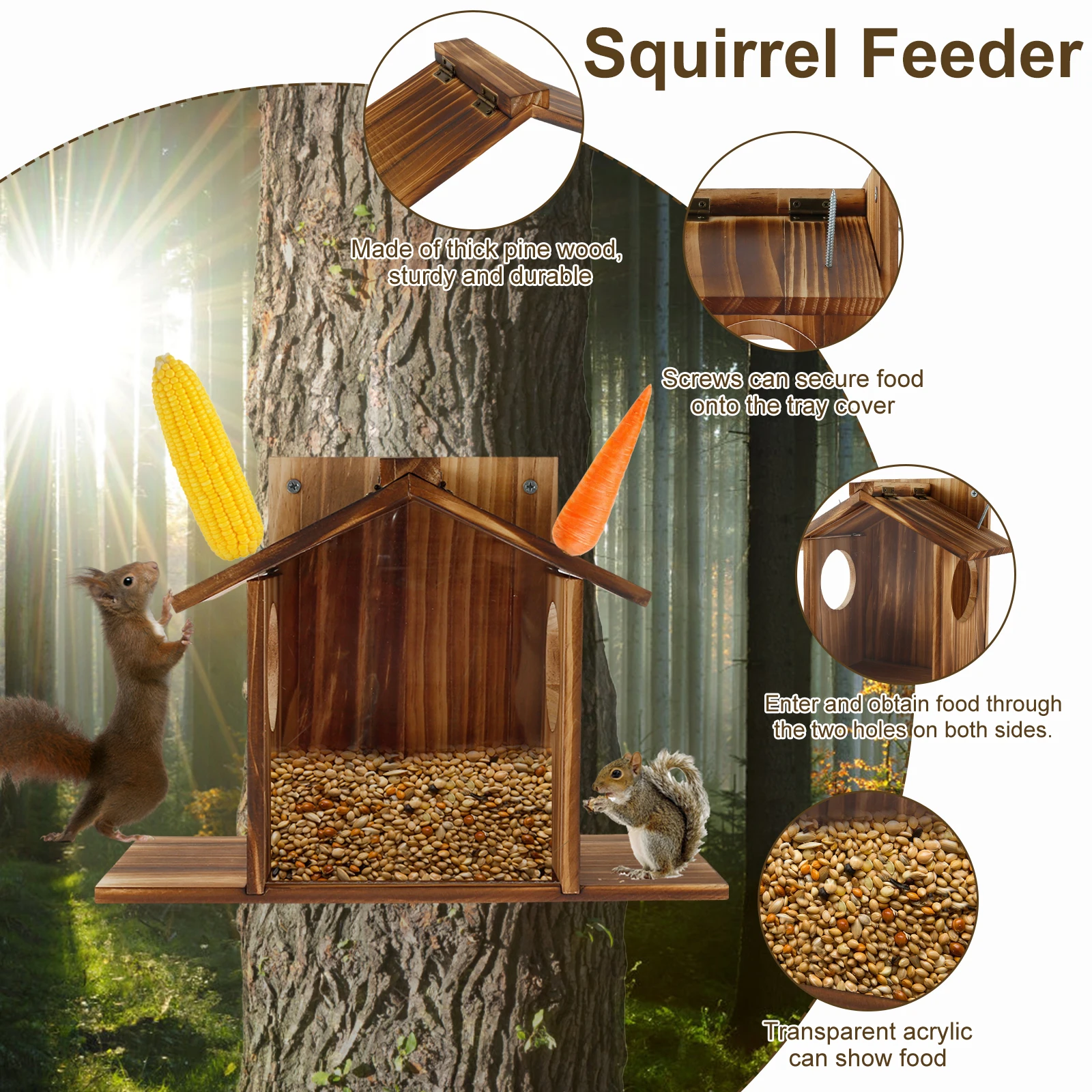 Thumbnail 4 - #7 Trending Squirrel Feeders Right Now
