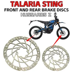 About TALARIA STING Electric Bike Front Rear Brake Disc Rotors Motocross Dirt Pit Bike Tuning Part For Talaria Sting MX3 MX4 MX5