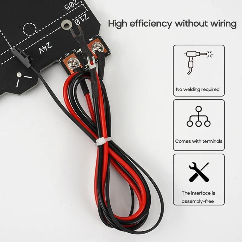 Superfici costruzione del letto riscaldato con piastra magnetica per MK52 MK2.5 MK3S MK3S +