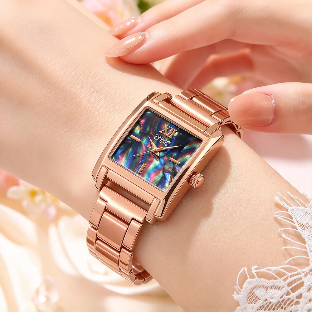 1pc Fashion Niche Design Women's Quartz Watch Christmas Valentine's Day Gift Without Gift Box