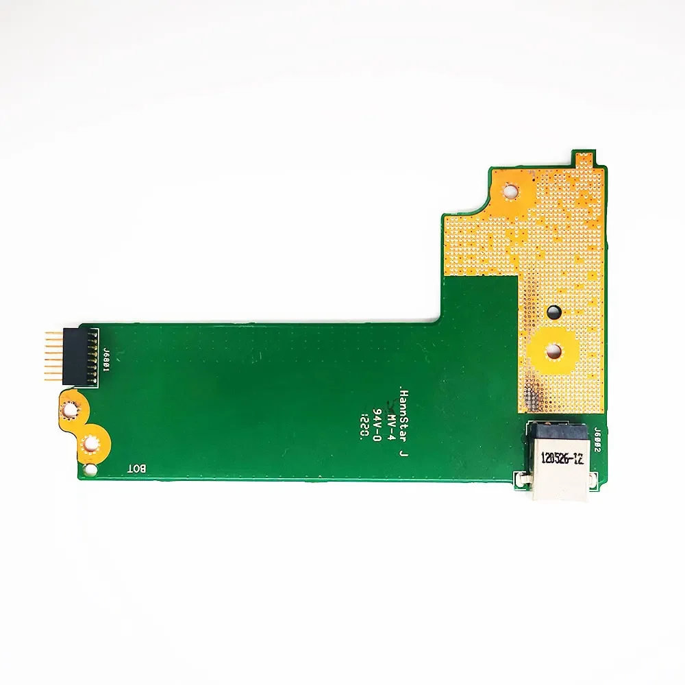 Placa de alimentación CC para ASUS X75V X75A X75VD F75VD X75VB portátil DC-IN placa de botón de encendido de carga accesorios de reparación de interruptor