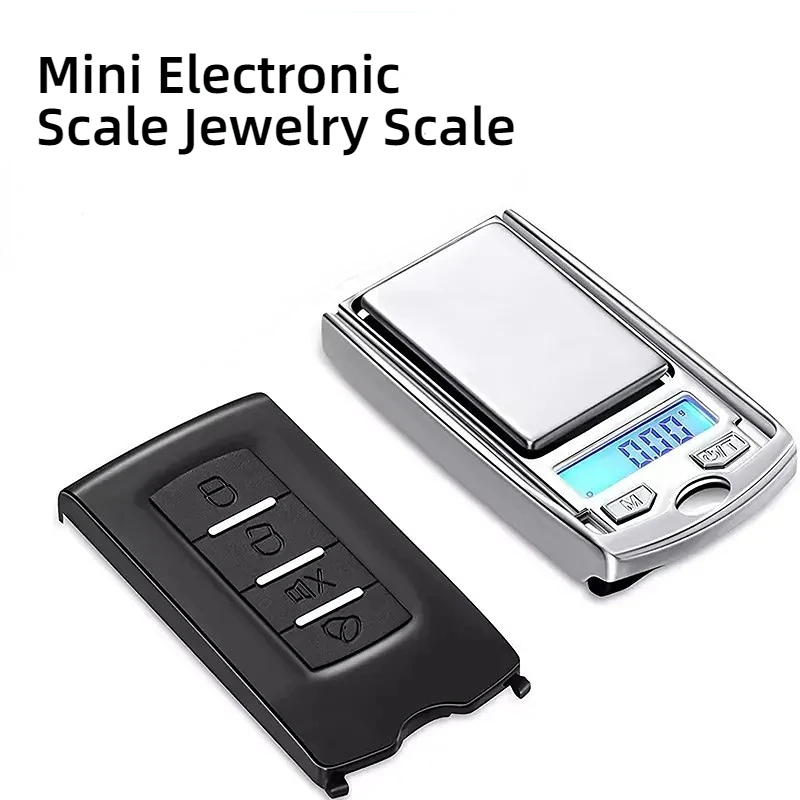 200g/0.01g Precision Jewelry Scale Portable Car Key Mini Scale Mini Digital Pocket Electronic Scale With LCD Display Weigh Tools