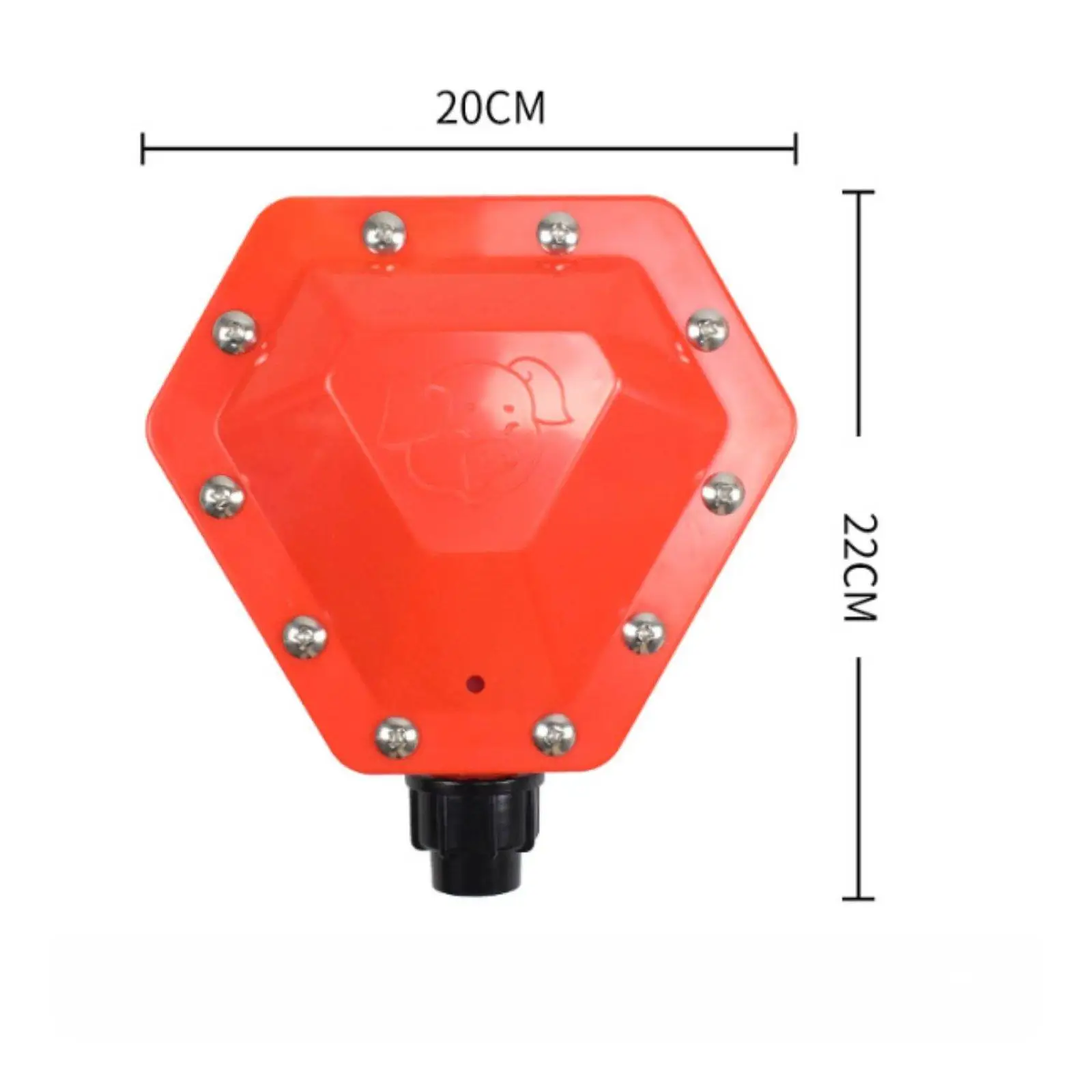 Plastic Livestock Drinking Bowl Automatic Waterer Float Valve Animal Feeder Supply System for Pigsty Farm Breeding