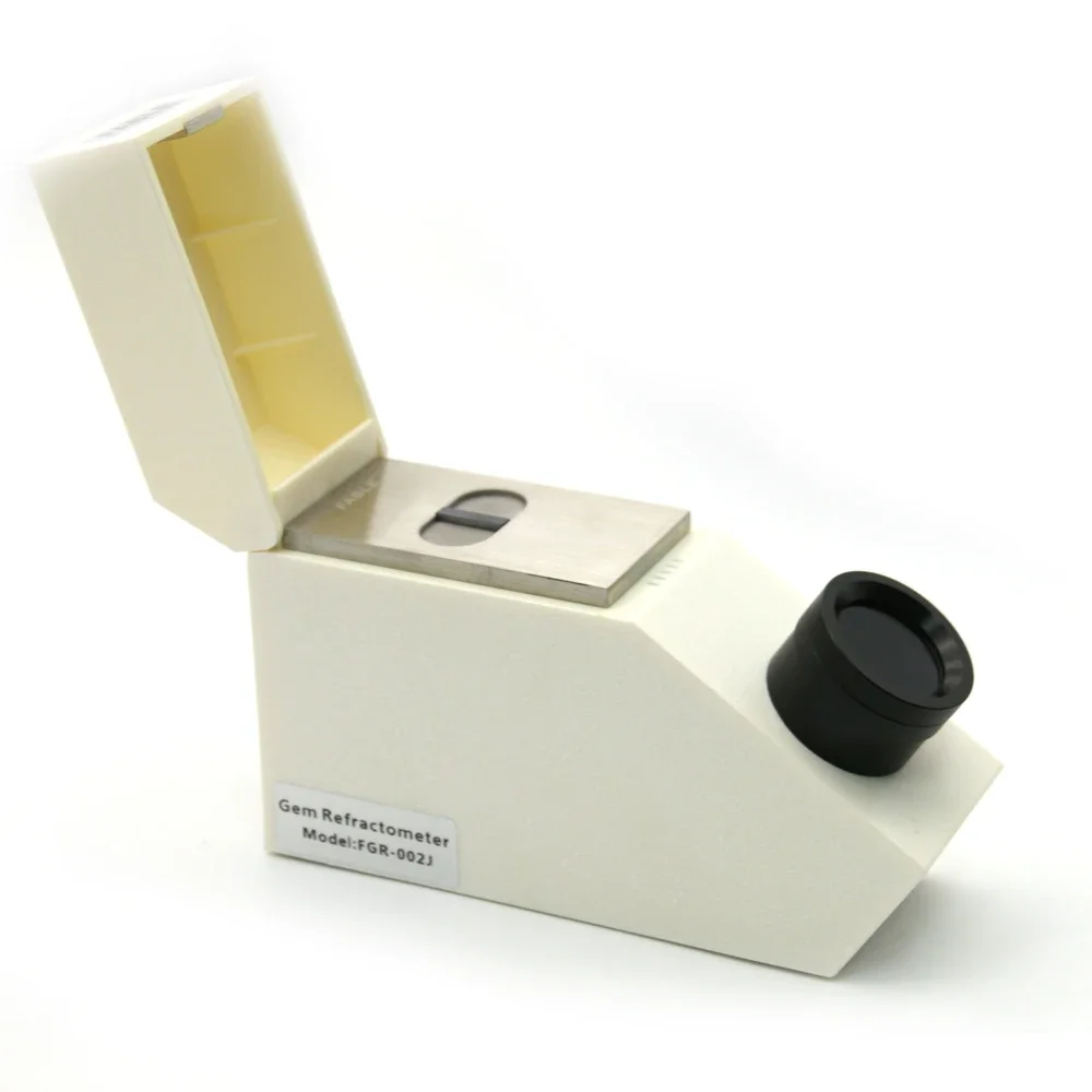 Top Quality Portable Fable Gem Refractometer With Testing Rang Of 1.35 - 1.85 CZ Testing Prism For Inlaid Gemstone