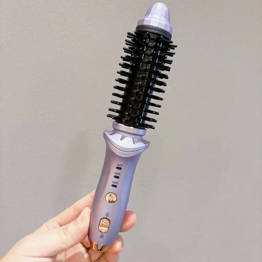 

Cordless Curling Iron 3 Temp Settings Anti-Scald Styling Curling Brush Rechargeable Automatic Curling Brush Iron