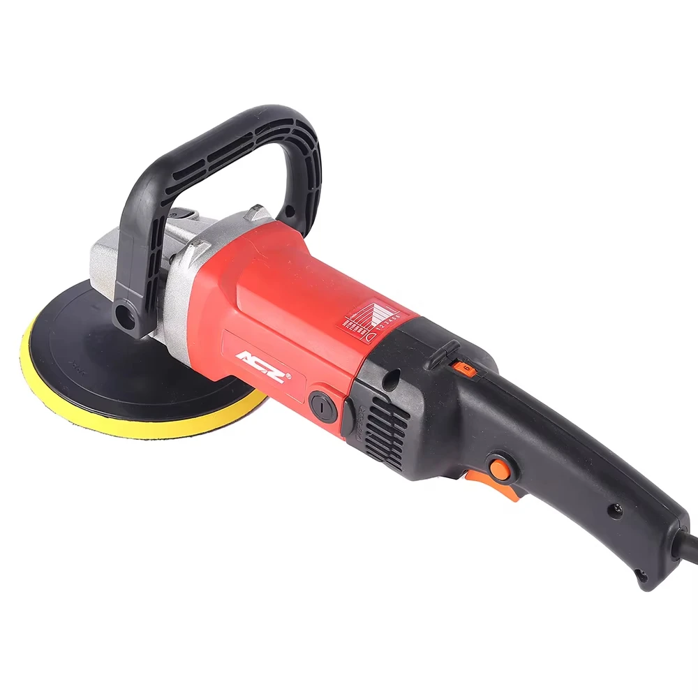 

Factory New 180mm Professional Electrical Car Polisher Small Industrial Buffing Wax Polishing Machine with Accessories