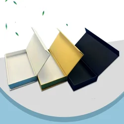 Magnetic Lid Box Packing & Shipping Boxes Rectangle Brown White & Black Color Gift Box 8cm*6cm*2.5cm