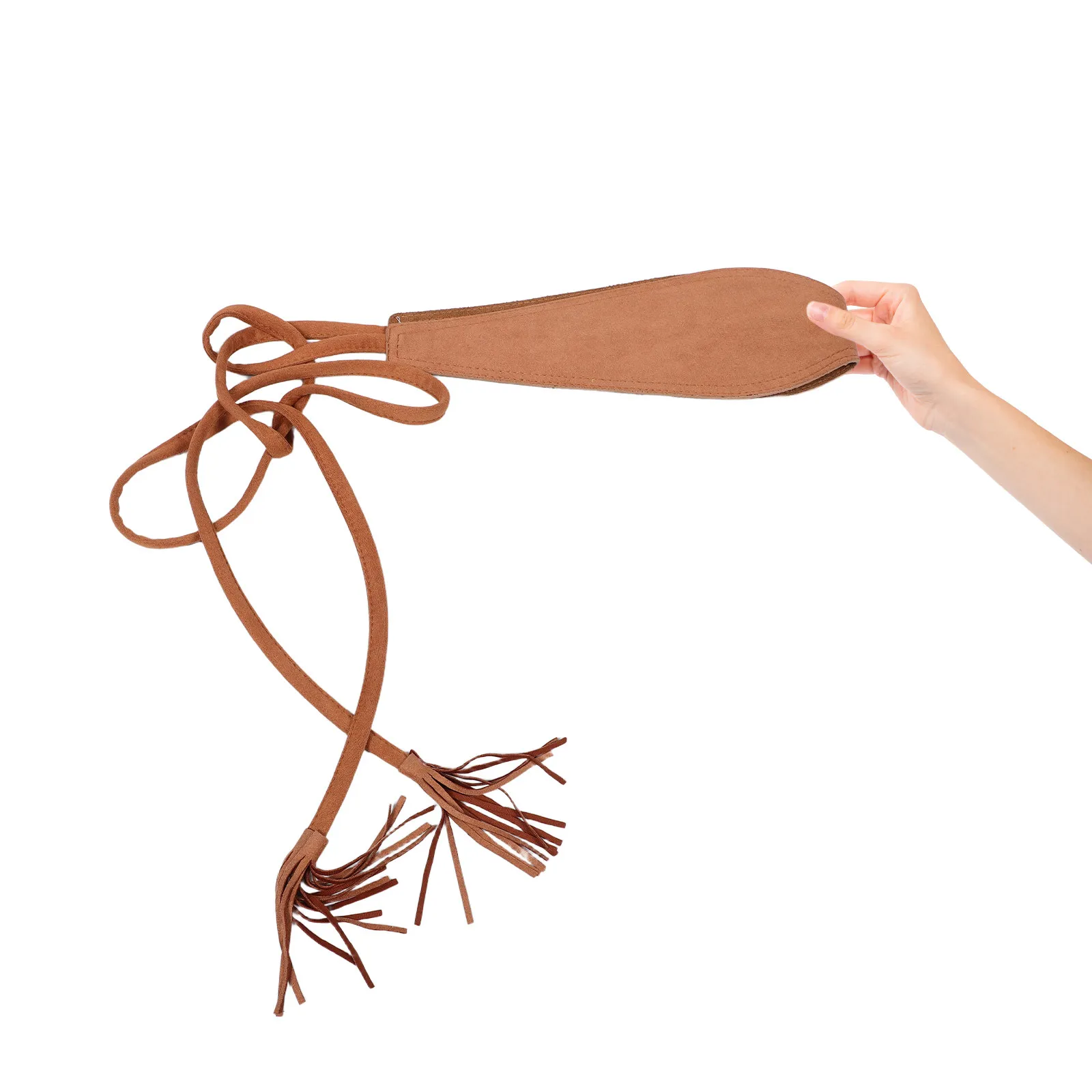 Cinturón de mujer con lazo y borlas, elegante, ancho, de ante sintético, estilo corsé retro, ajustable, para invitadas de boda
