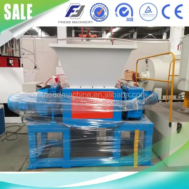CE Verify Double Shaft Waste Shredder/ Waste Shredding Crusher Machine for Garbage