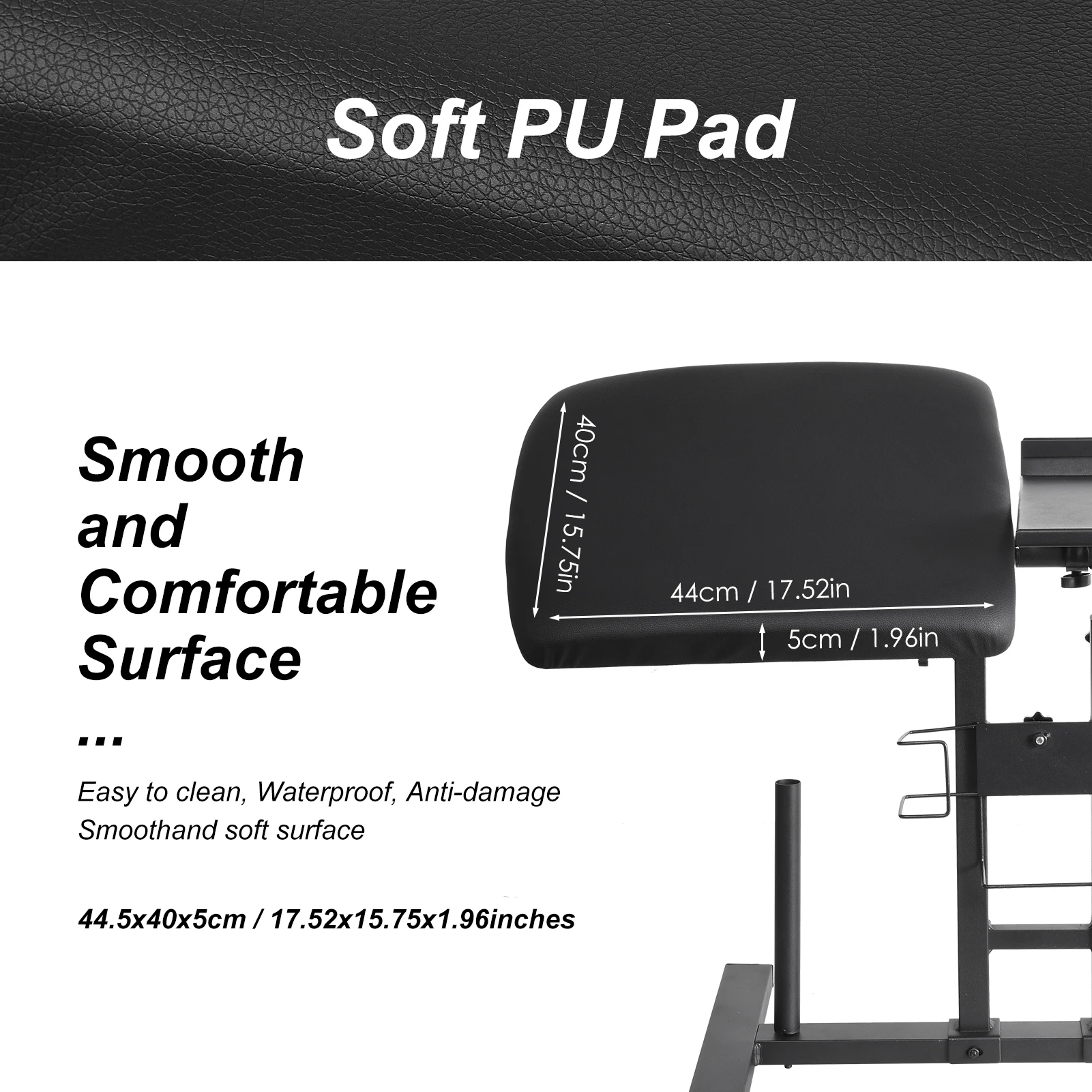 Tattooing Armrest, Tattooing Station Table Hand Rest, Adjustable Height Ink Armrest Stand for Clinics Photo Studios