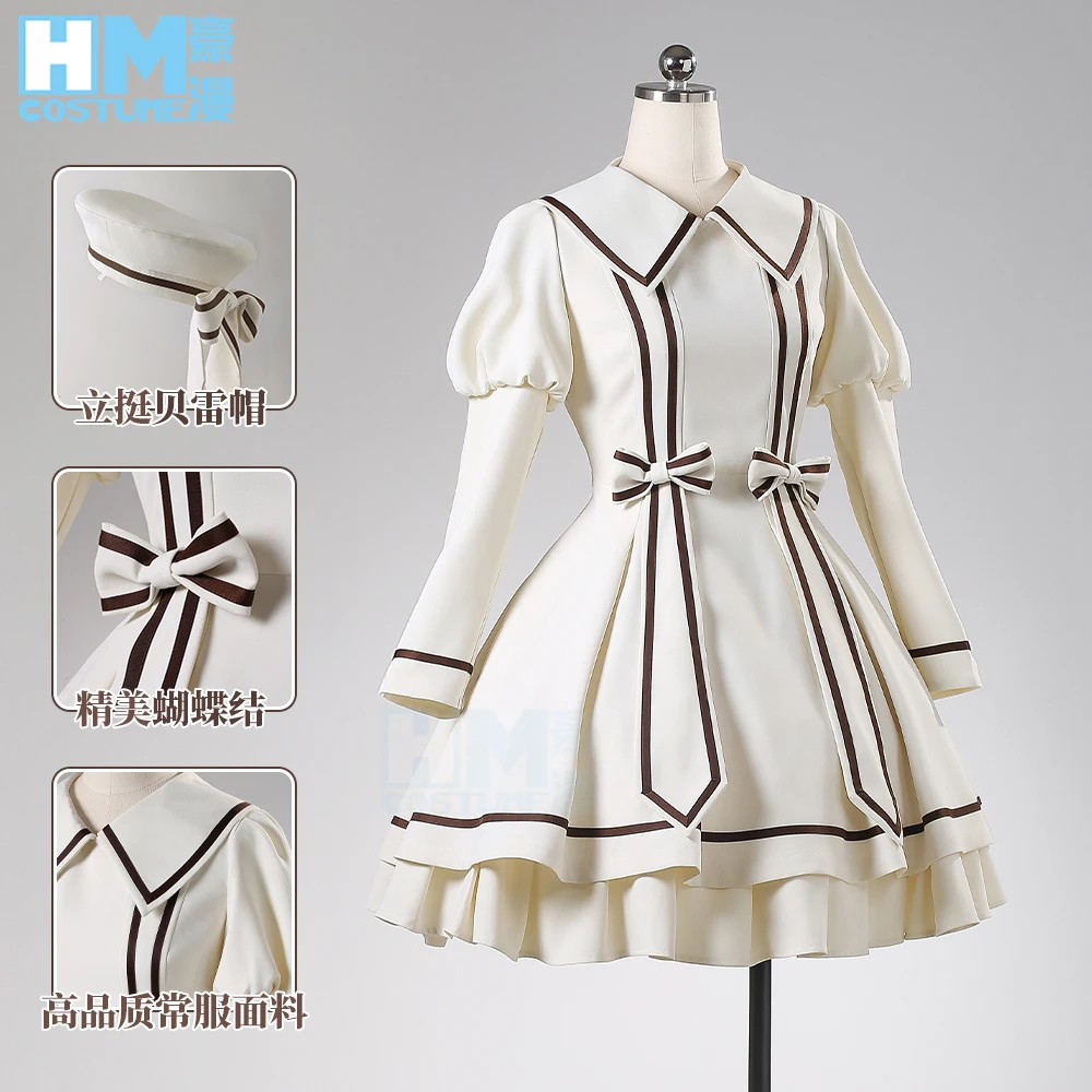 

Костюм Kinomoto Sakura 2026, карнавальный костюм на Хэллоуин, Рождество Cardcaptor Sakura, ролевая игра Oceanarium, повседневное милое платье для свиданий