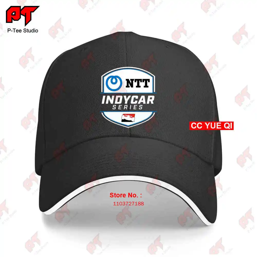 Ntt-gorras de béisbol de carreras con logotipo de Indycar, gorras de camión, Serie Indy 500, 0X2T