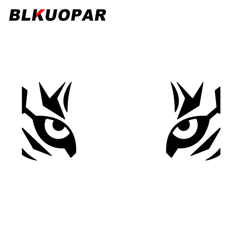 

BLKUOPAR Tiger Eye Car Stickers Personality Creative Decal Windows Motorcycle Trunk Windshield Refrigerator Car Door Protector