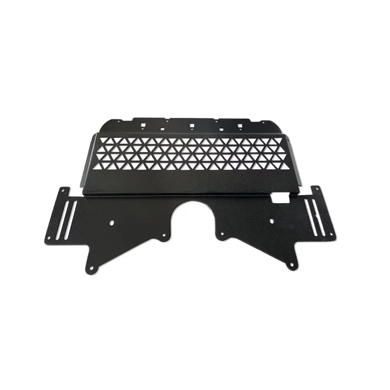 

Real Dry Carbon Fiber Front Skid Plate Under Body Engine Guard with Cold Oil Base for BMW M2 G87 M3 G80 M4 G82 Cars