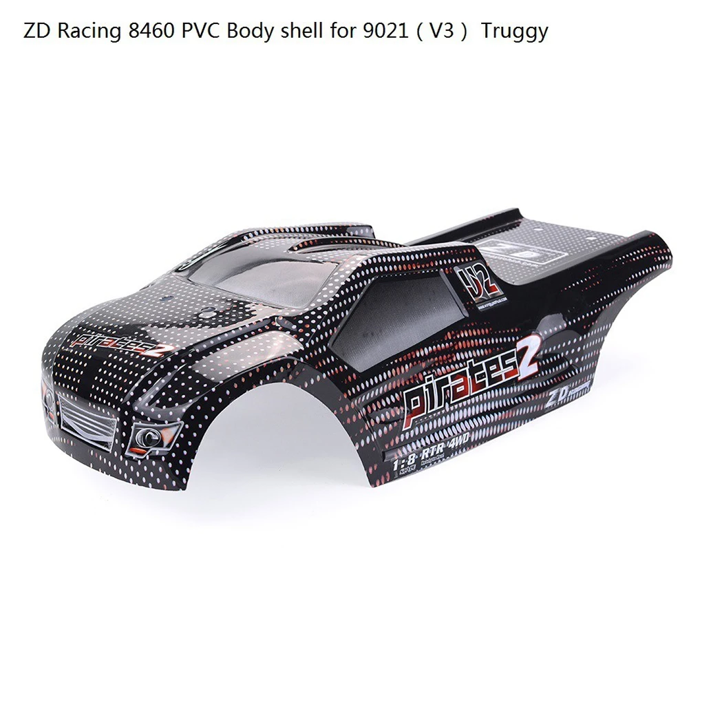 1/8 ZD 레이싱카 레이싱 바디 쉘 8460 (9021 (v3) 오프로드 무선 조종 자동차용) PVC 쉘 업그레이드 부품 예비 액세서리