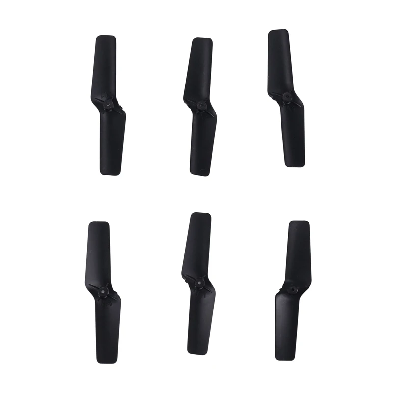 

6Piece Black C186 Tail Blade Compatible With C186 C-186 RC Helicopter Airplane Drone Spare Parts Upgrade Accessories