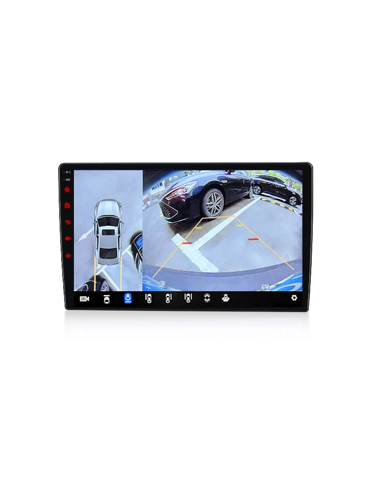 Junsun Qualcomm Autoradio 360 View Camera Draadloze CarPlay voor Apple Android Auto Universele Stereo Autoradio 4G GPS RDS WiFi BT - afbeelding 2