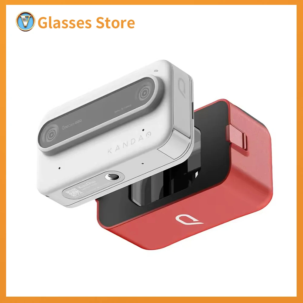Kandao Qoocam EGO 4K Realistic 3D Camera 1340mAh Snap and View Instant Camera Stereo Immersion 37PPD Digital Camera