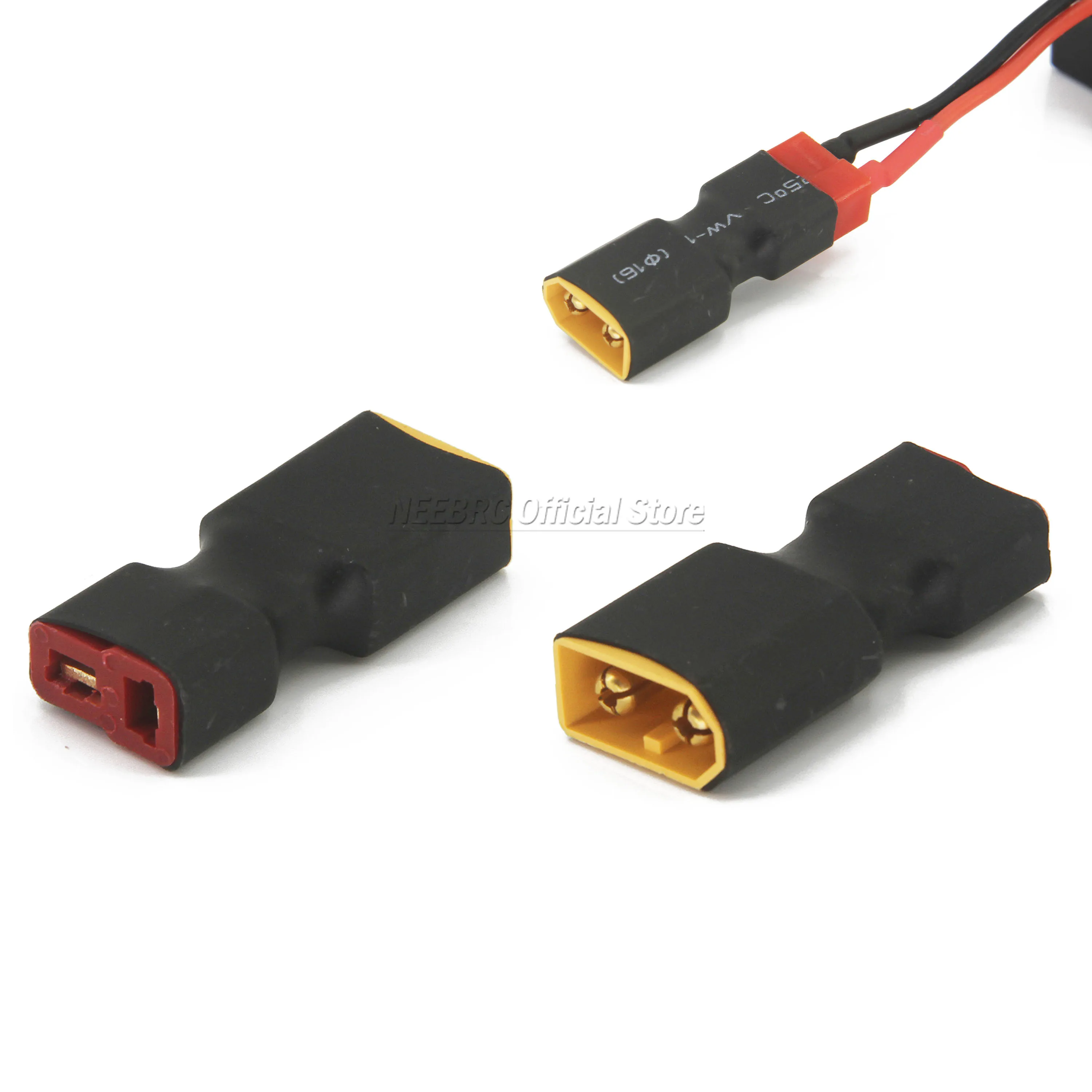 XT60 To T Plug Adapter Female Male Parallel Connector Lipo Battery Charger Converter DIY RC Car Part Plane Accessories ESC Motor