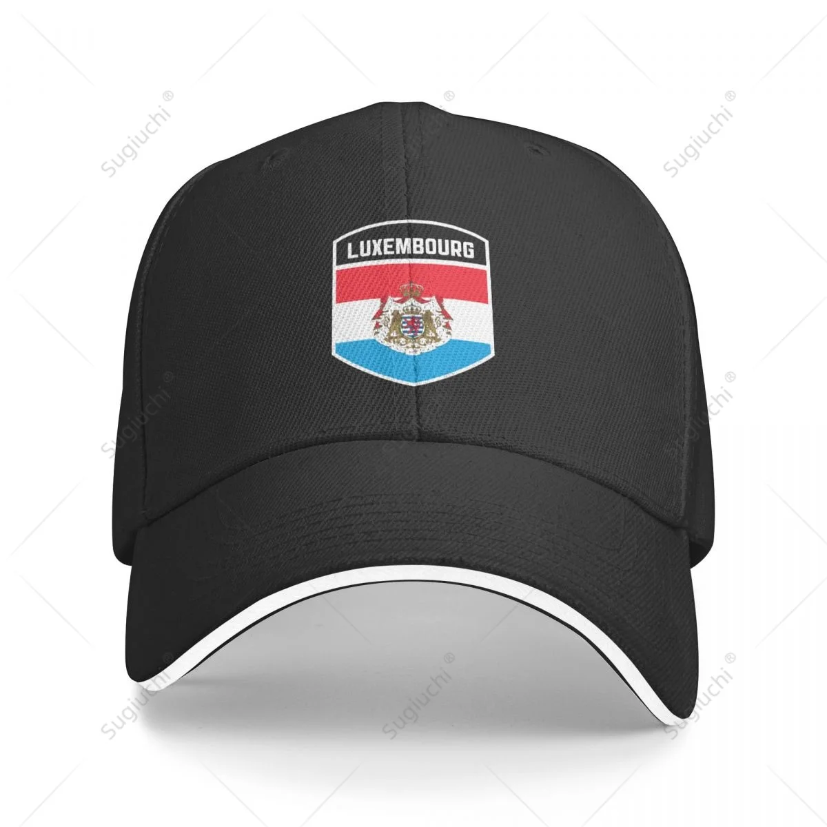 Multifunction Luxembourg Flag Shield Sandwich Baseball Cap Men Sports Casual Caps Golf Hat Fishing Outdoors