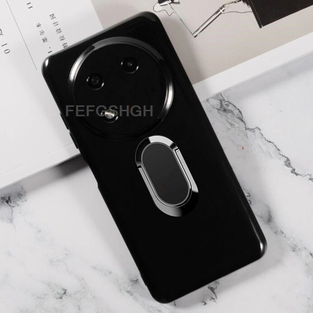 For Oukitel WP37 OukitelWP37 WP37 Back Ring Holder Bracket Phone Case Smartphone TPU Soft Silicone Cover