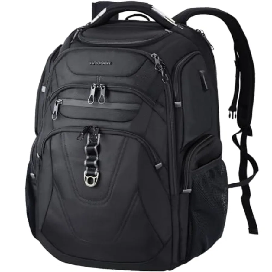 

TSA Friendly Travel Laptop Backpack XXXL Gaming Backpack Water-Repellent College Daypack Business Backpack with RFID Pockets an