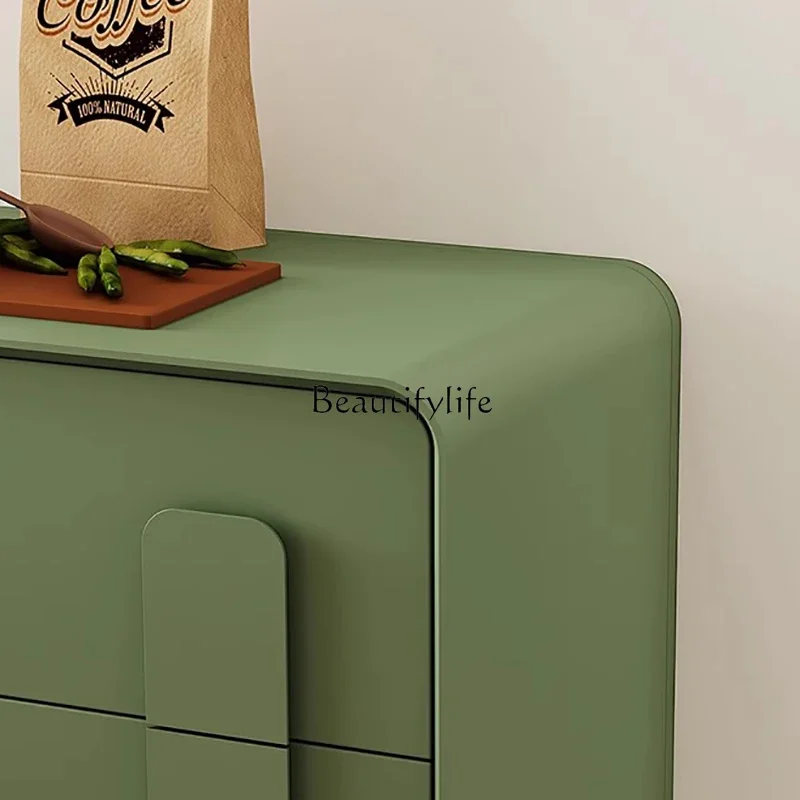 LJYNordic Beauty خزائن غرفة المعيشة الحديثة الفاخرة الفاخرة تنظيم خزائن غرفة المعيشة أدراج التخزين #3