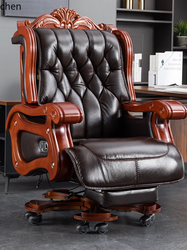 YFY luxury class chair office chair reclining business high-end comfortable sedentary computer chair