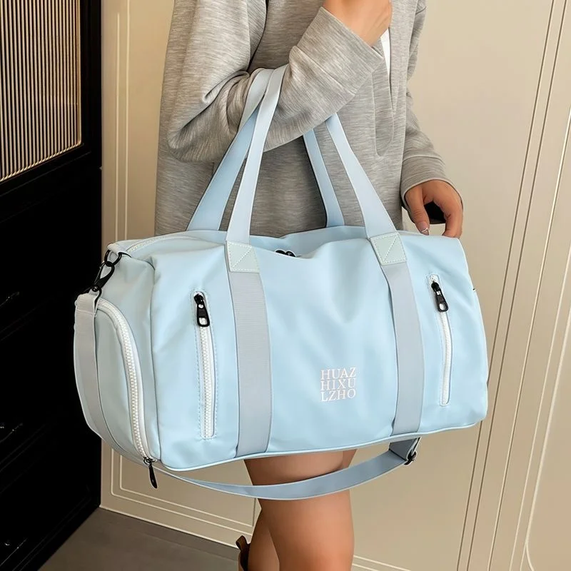 

Travel Bag for Women - Slip-On Luggage Cover Lightweight High-Capacity Business Gym Bag Soft Breathable Luggage Organizer