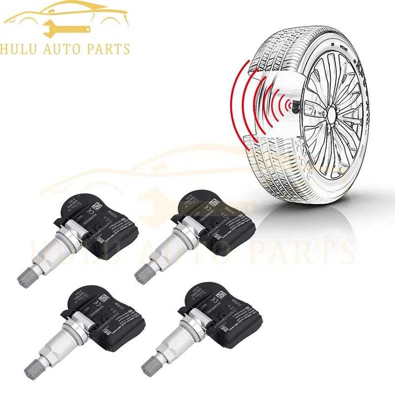 

36106856209 1/4pcs 433MHZ TPMS Tire Pressure Sensors For BMW X5 F15 F85 X2 F39 X6 F16 F86 MINI 707355-10 6856209 36106855539