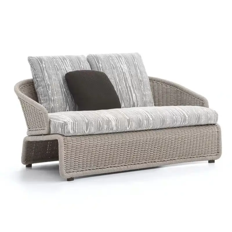 

Outdoor rattan chair furniture balcony courtyard creative rattan table and chair leisure garden villa model room living room rat