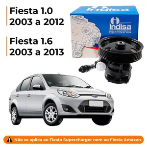 Ford EcoSport Fiesta Motor Zetec Rocan - Indisa DH206107 6 Main Sales Kit Hydraulic Direction Fiesta - №4