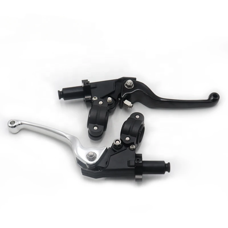 Motorcycle modified accessories aluminum alloy brake handle lever for installing motorcyclescustom