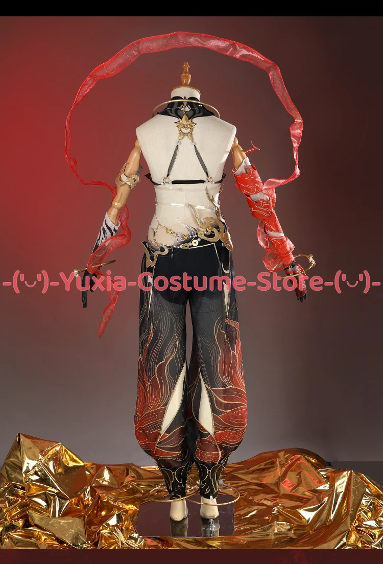 Naraka: Bladepoint Ji Yingying Third Lotus Prince Nezha Cosplay Costume Character Outfit Roleplay Carnival Party Uniform