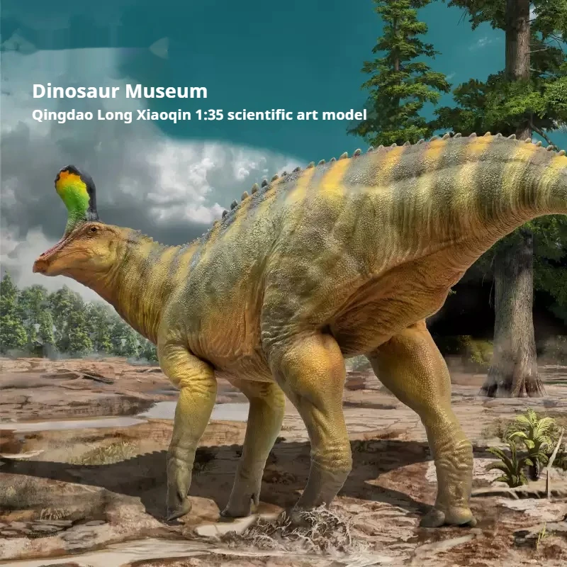 

Hot Genuine Dinosaur King 1:35 Tsintaosaurus Science And Art Model Action Figure Decorative Ornament Toy Doll Collection Gifts